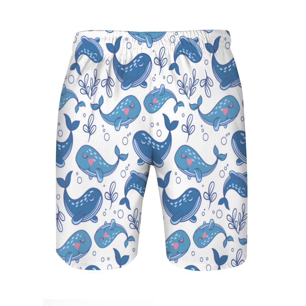 Cute Whale Men's Swim Trunks No.XE29ZC