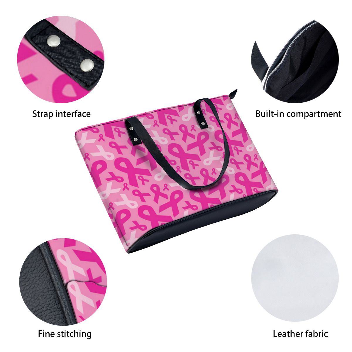 Breast Cancer Awareness Shoulder Bag No.MOSF2H