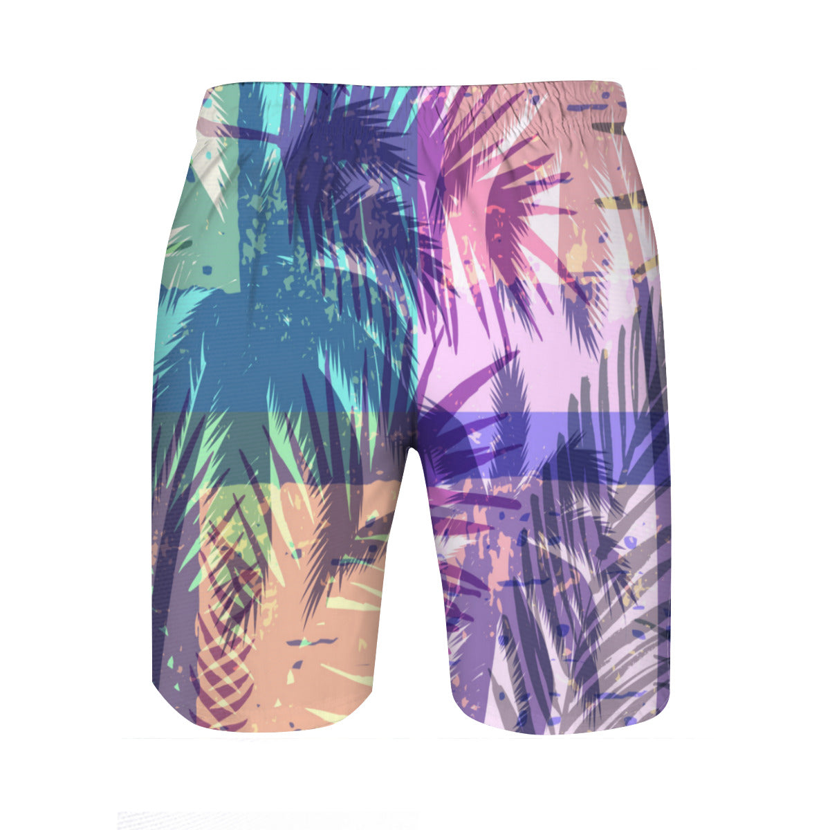 Tropical Leaves 006 Men's Swim Trunks No.XSMG9S