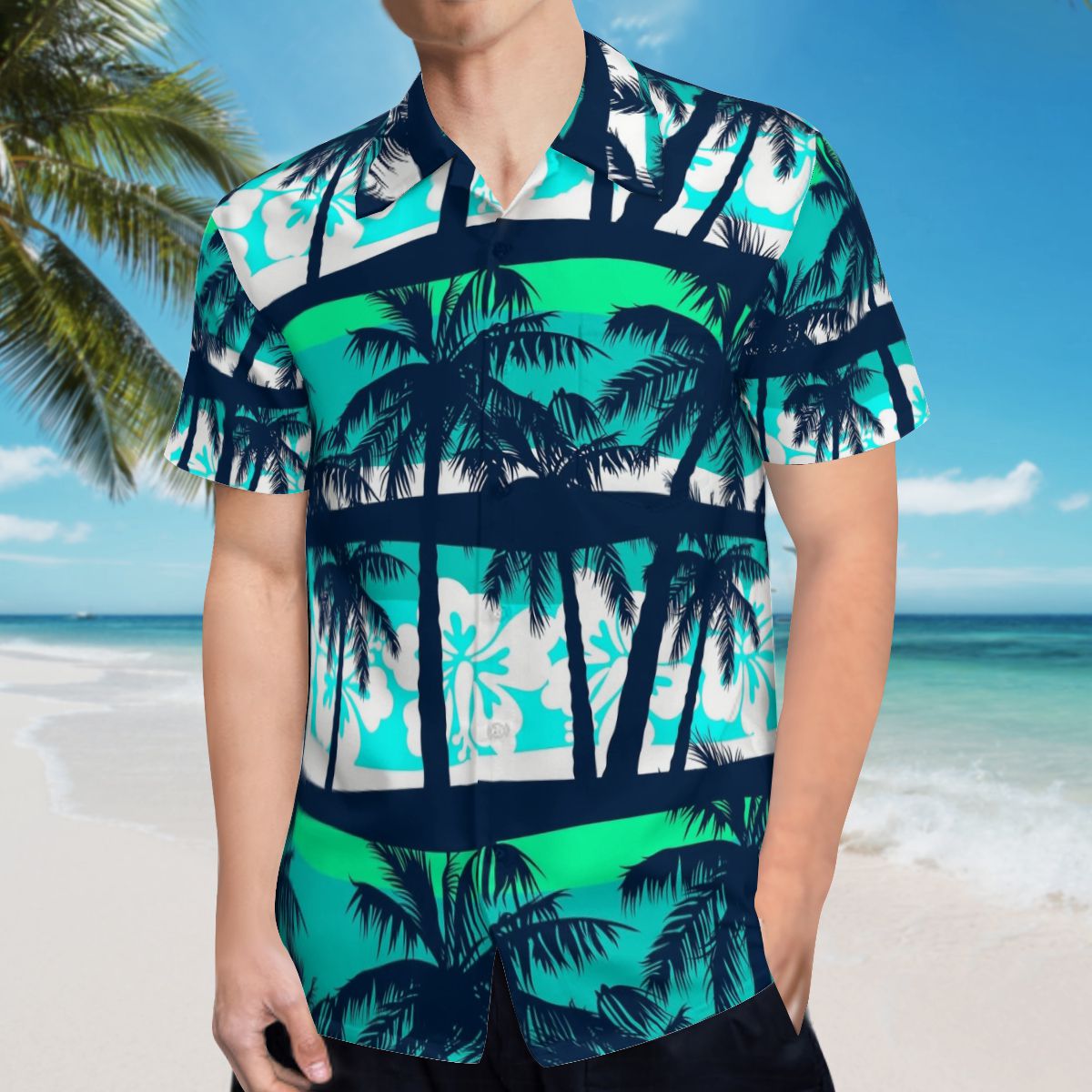 Hawaii Pattern 039 Hawaiian Shirts No.XU2HIH