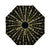 Black Gold And Diamonds Glitter Brushed Polyester Umbrella No.YQ9G56