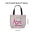 Breast Cancer Awareness Canvas Bag No.CJFEUX