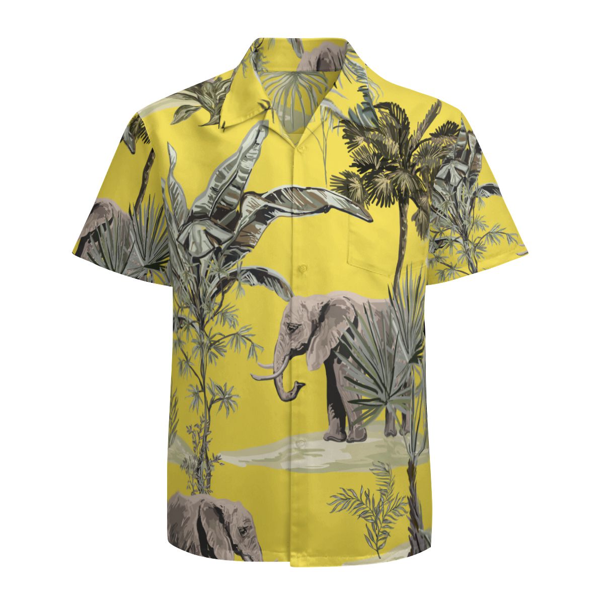 Elephant Hawaiian Shirts No.YVLR96