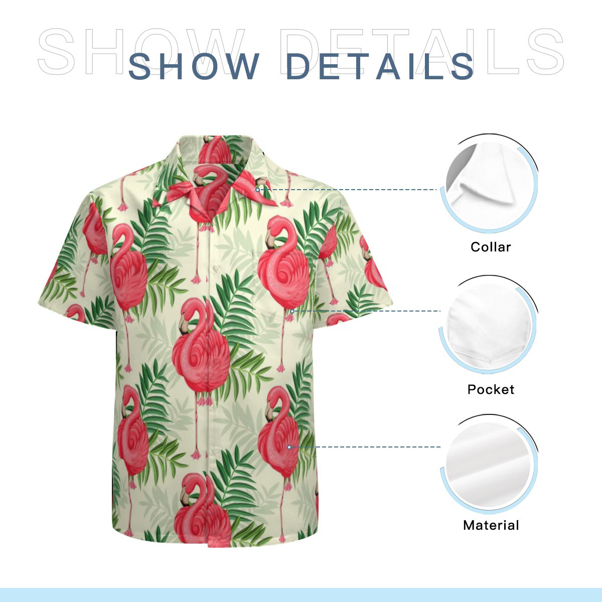 Flamingo 09 Hawaiian Shirts No.YYTSK4