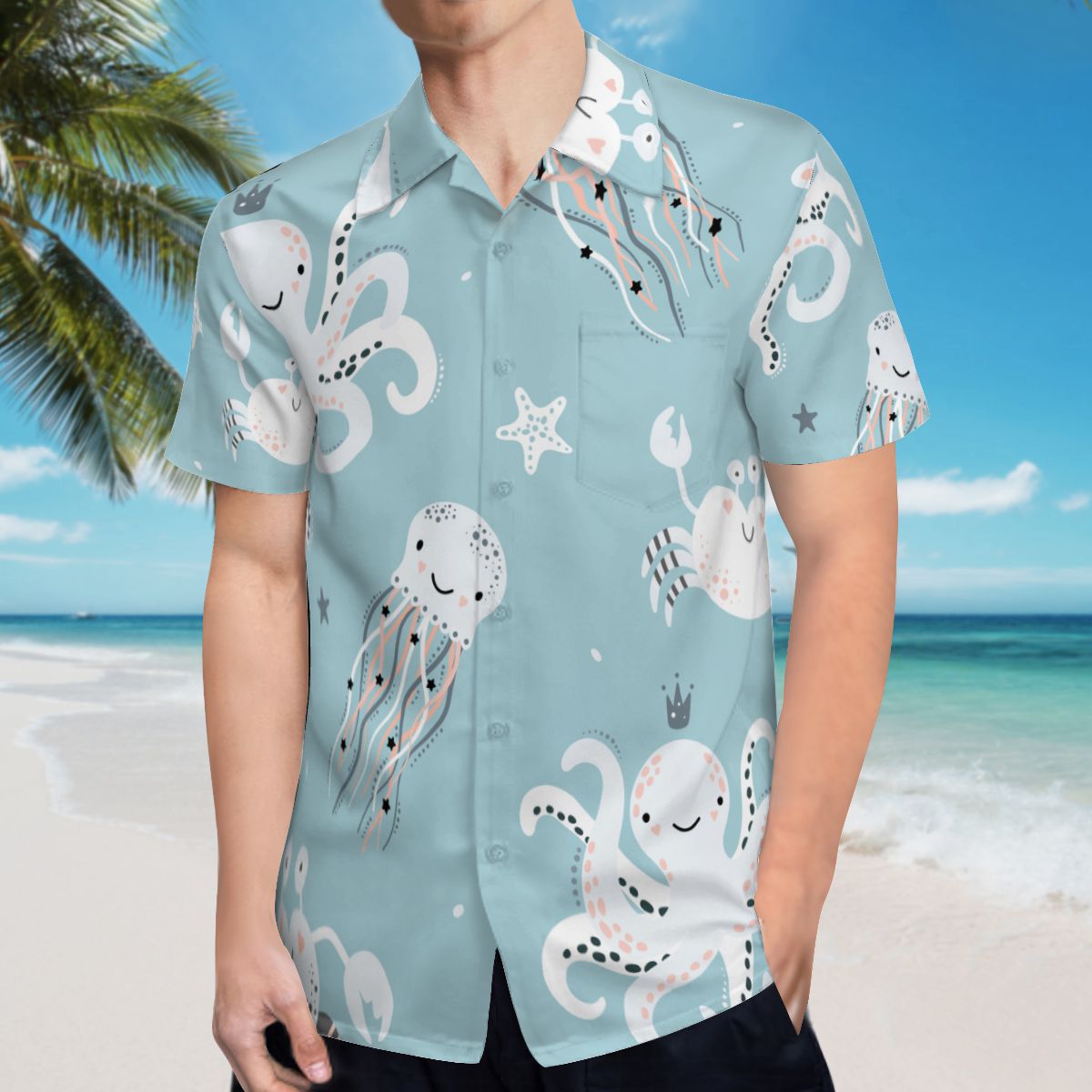 Octopus Hawaiian Shirts No.ZA2UK4