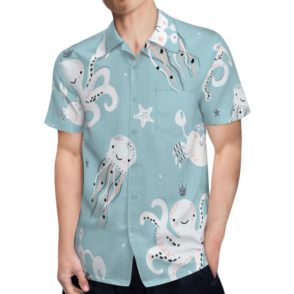 Octopus Hawaiian Shirts No.ZA2UK4