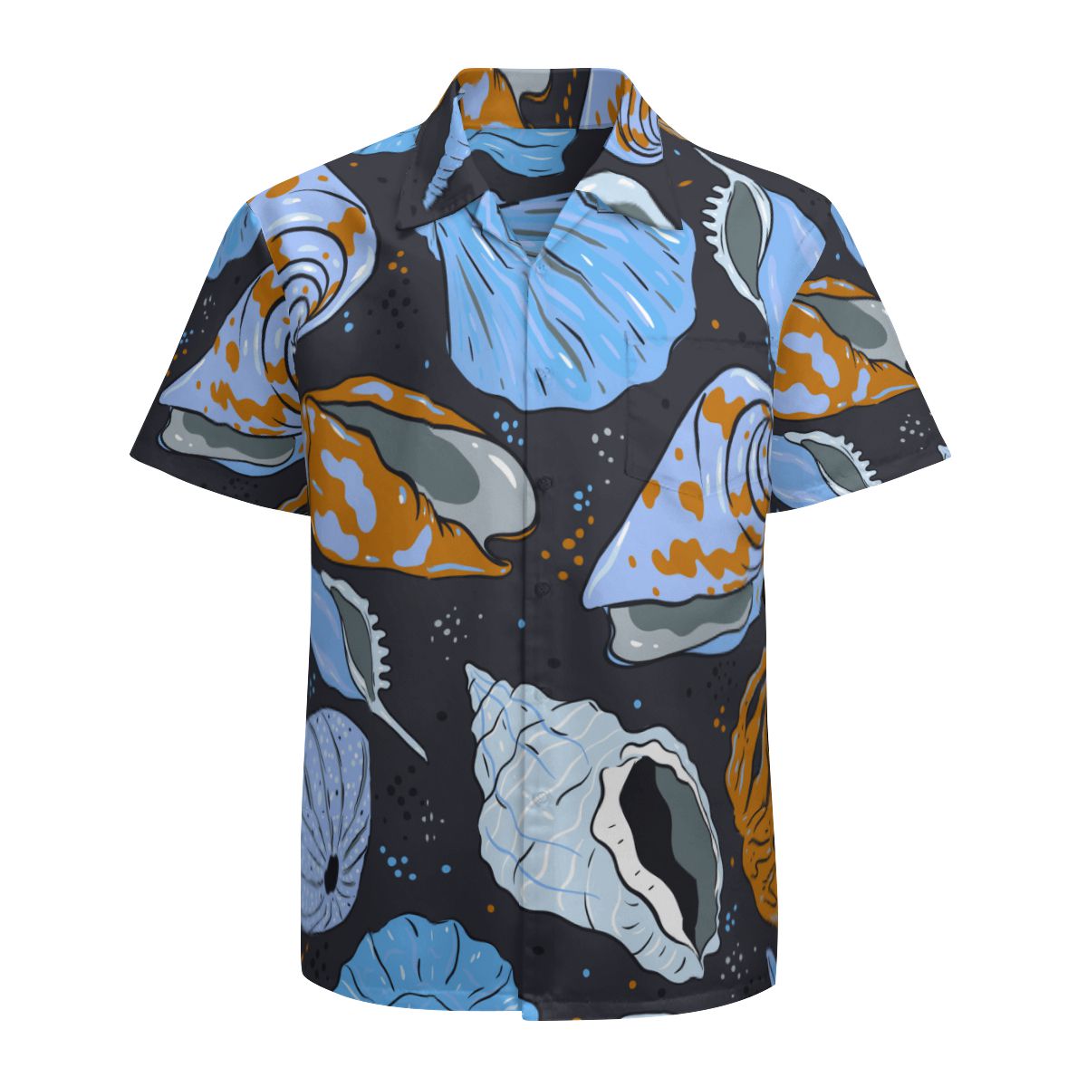 Shells Pattern Hawaiian Shirts No.ZAKFUC