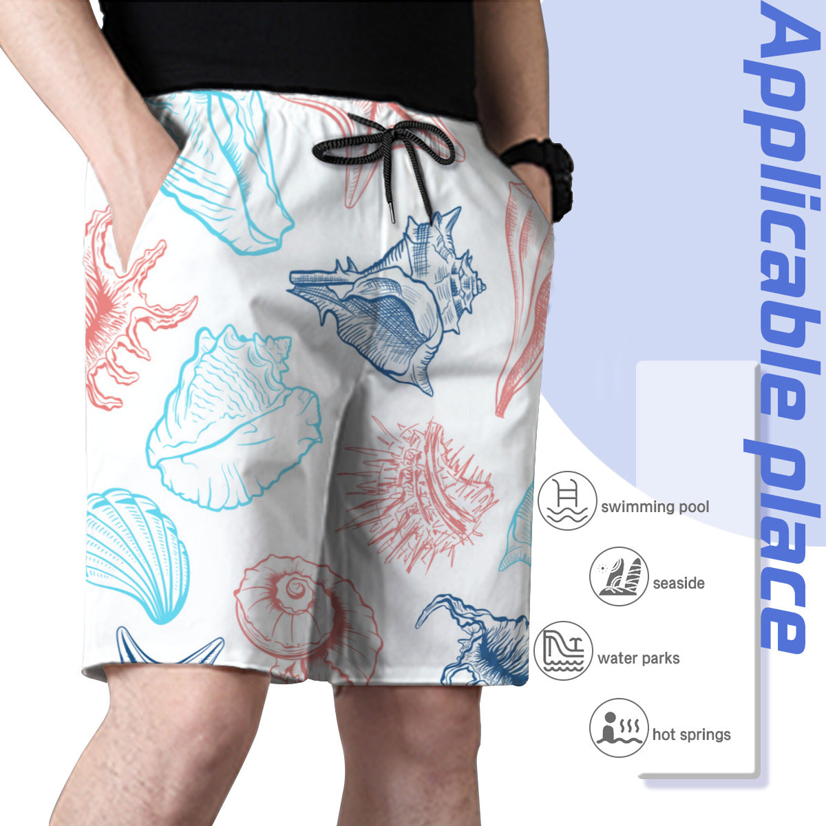 Shell Men's Swim Trunks No.ZBJDOD