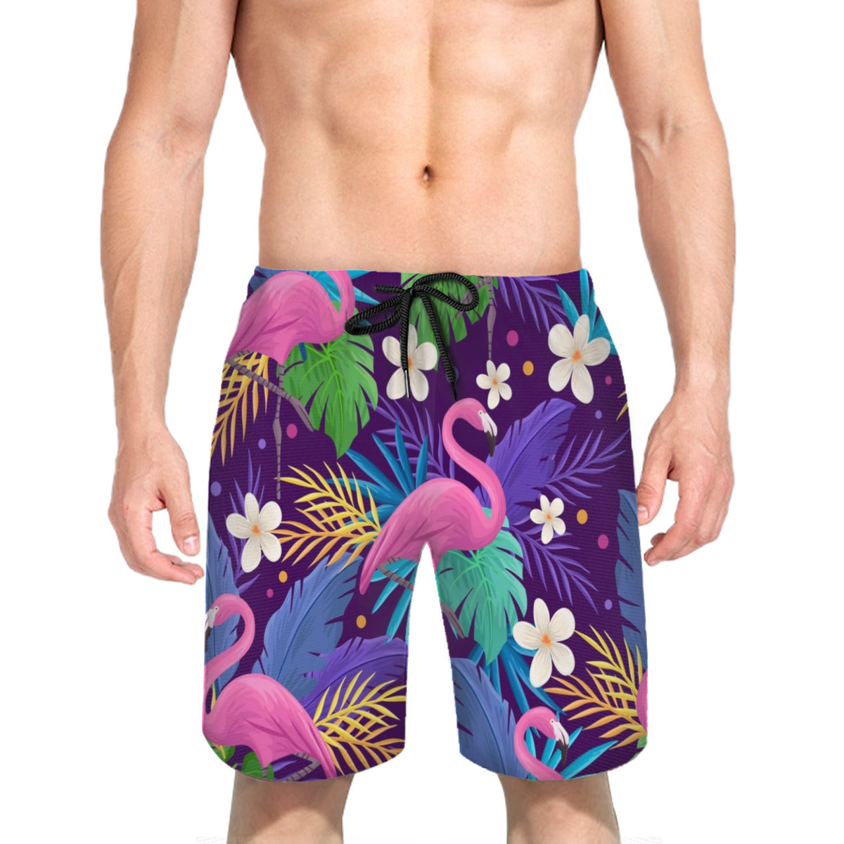 Flamingo 11 Men's Swim Trunks No.ZEYAAO