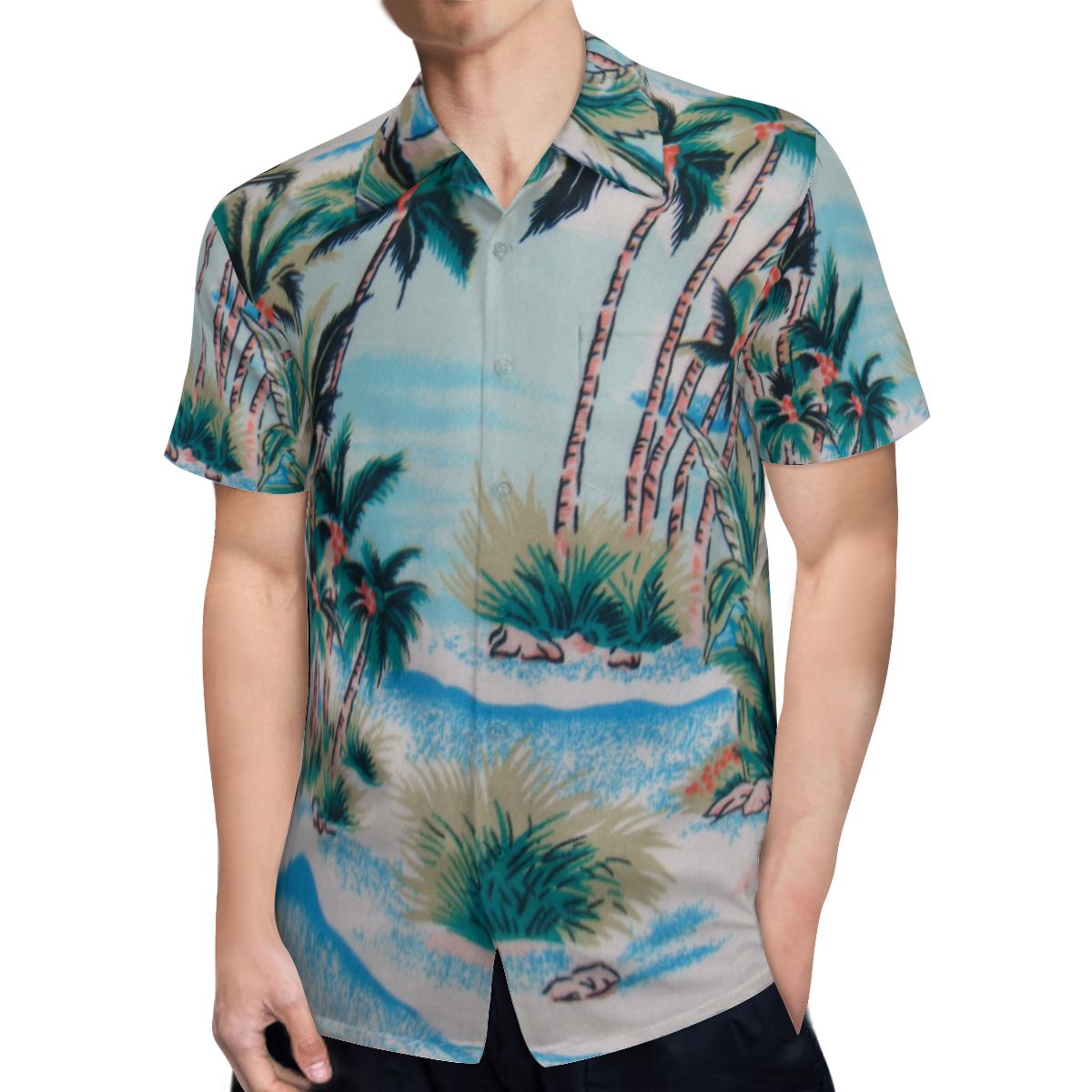 Hawaii Pattern 002 Hawaiian Shirts No.ZLXNFP