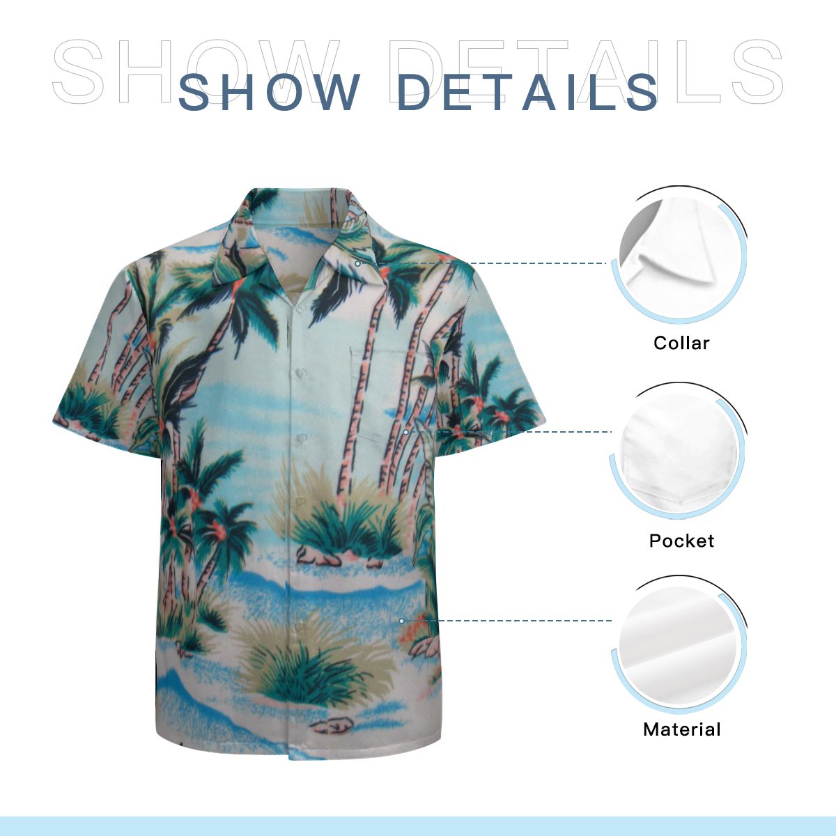 Hawaii Pattern 002 Hawaiian Shirts No.ZLXNFP