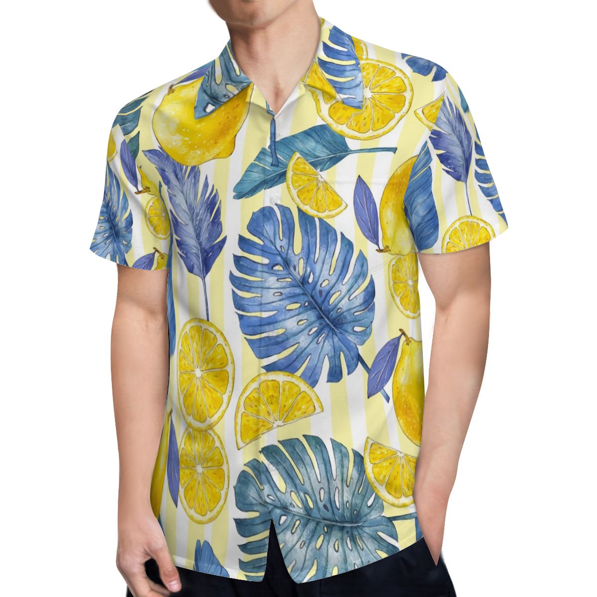 Lemon Hawaiian Shirts No.ZMBYGQ