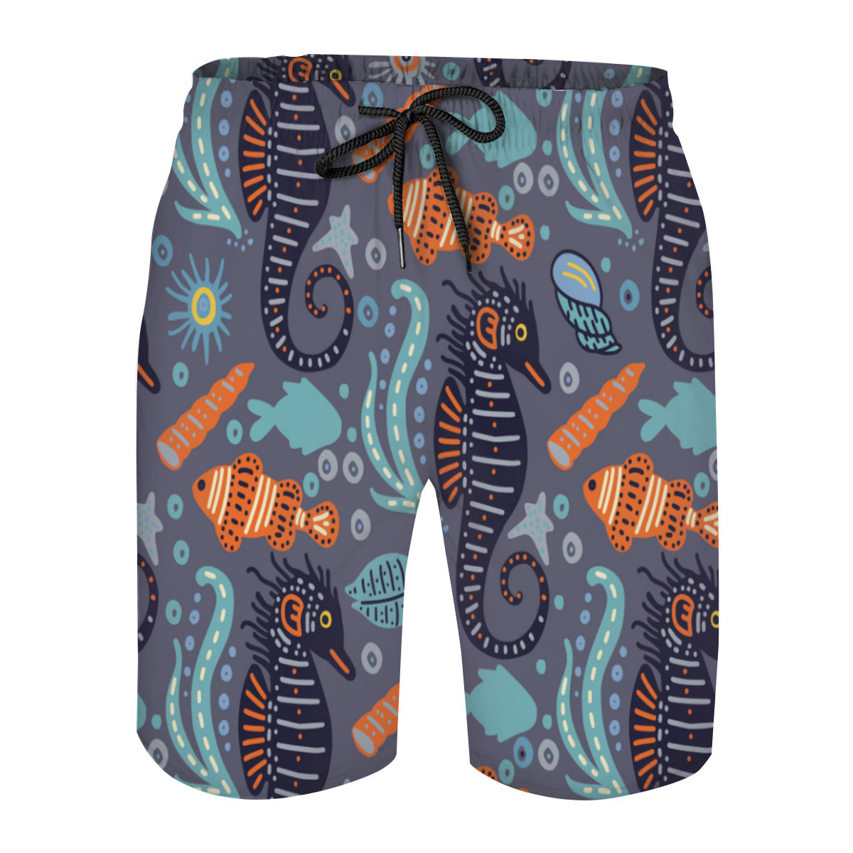 Sea Horse 02 Men's Swim Trunks No.ZPSX7B