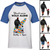 Autism Dad You‘ll Never Walk Alone Personalized Round Neck Baseball Tee