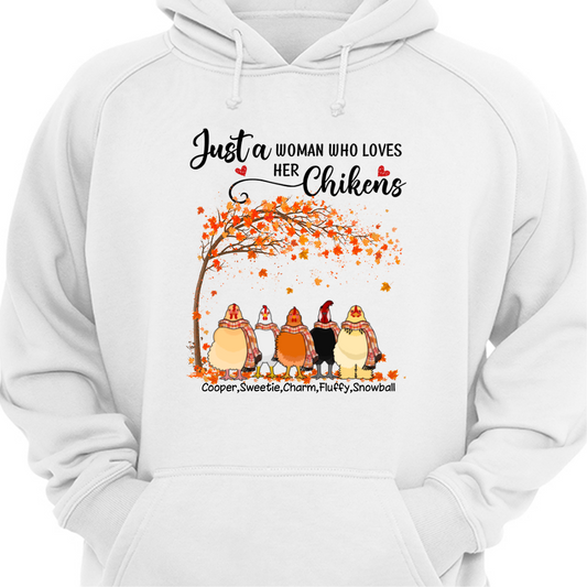 Chickens Most Wonderful Time Of The Year Fall Season Personalized Hoodie Sweatshirt