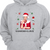 Beautiful Christmas Mom Grandma Claus Personalized Hoodie Sweatshirt