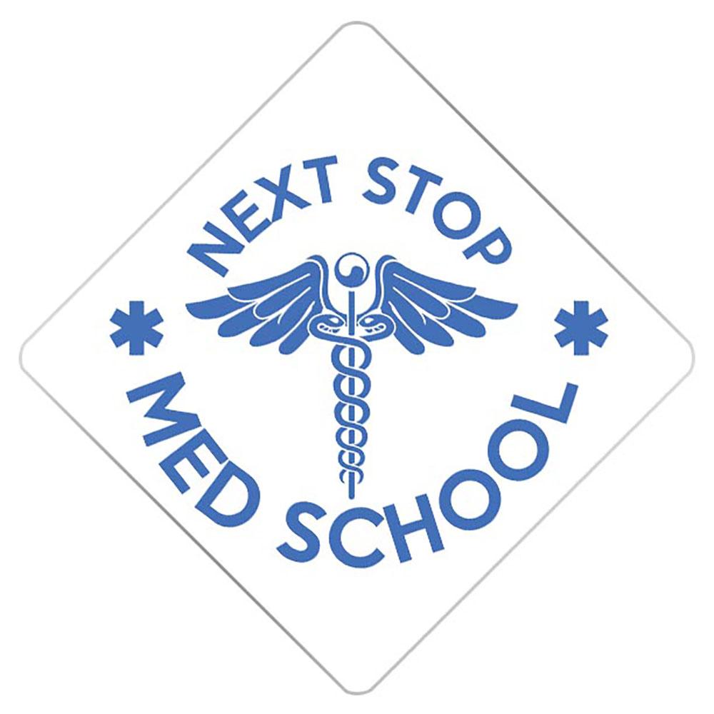 Next Stop Medical School Grad キャップ タッセル トッパー