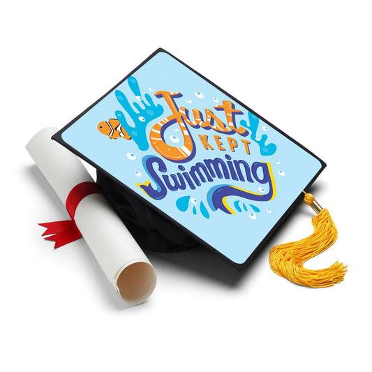 Just Kept Swimming Grad Cap Tassel Topper