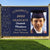2022 Confetti Blue Photo Congrats Graduate Name School Banner