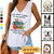 Hang With Peeking Dogs And Gardening Personalized Women Tank Top V Neck Sleeveless