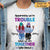 We're Trouble Besties Front View Personalized Shirt