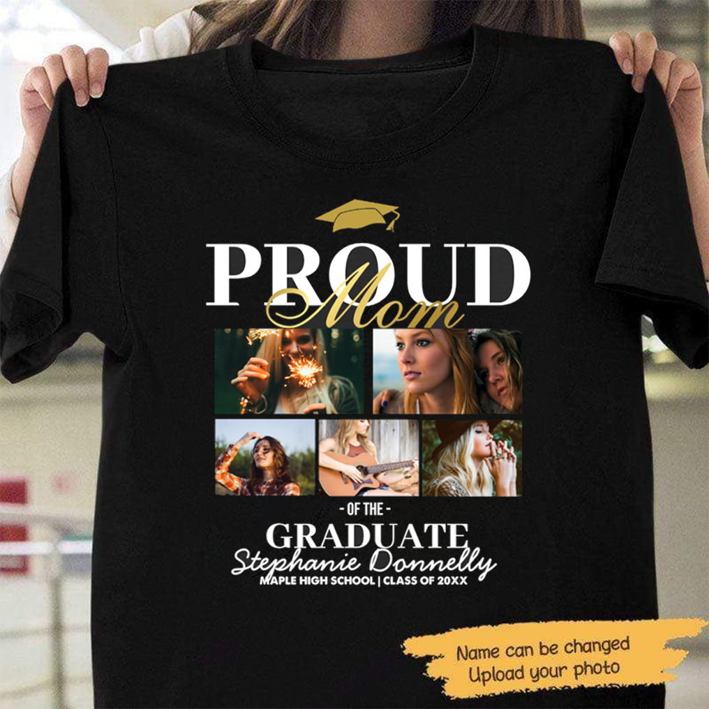 Proud Mom Dad Nana Papa Sister Brother Auntie Uncle Bestie of the Graduate T-Shirt