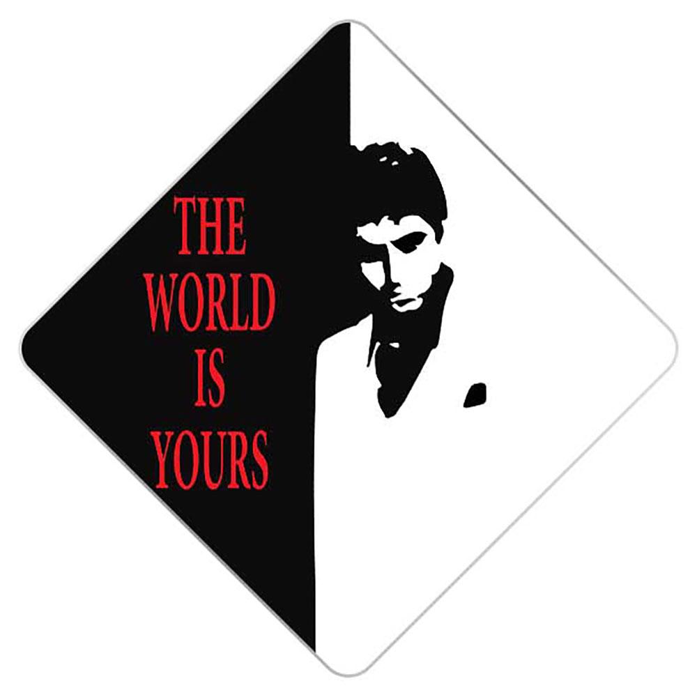 The World Is Yours - Scarface Grad Cap Tassel Topper