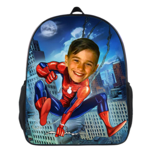 I'm The Super HERO. Personalized Photo/Name/Text School Bags