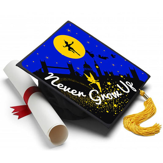 Peter Pan Grad Cap Tassel Topper